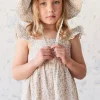 Organic Cotton Noelle Hat - Fifi Violet