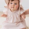 Organic Cotton Noelle Hat - Mini Woven Gingham Violet