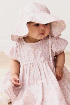 Organic Cotton Noelle Hat - Chloe Mauve