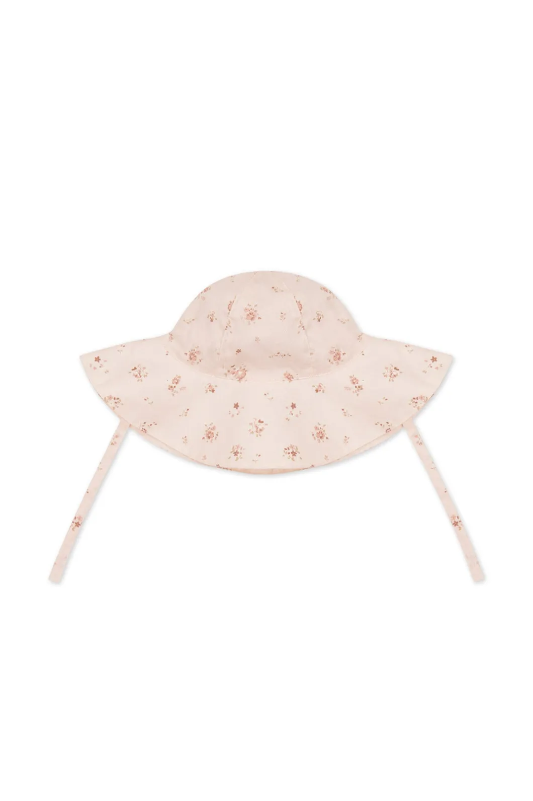 Organic Cotton Noelle Hat - Petite Fleur Soft Peony