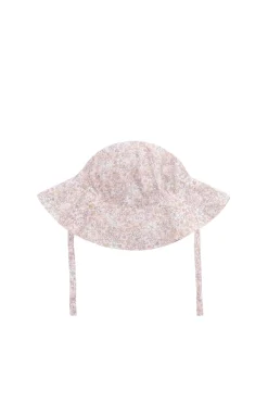 Organic Cotton Noelle Hat - Chloe Mauve