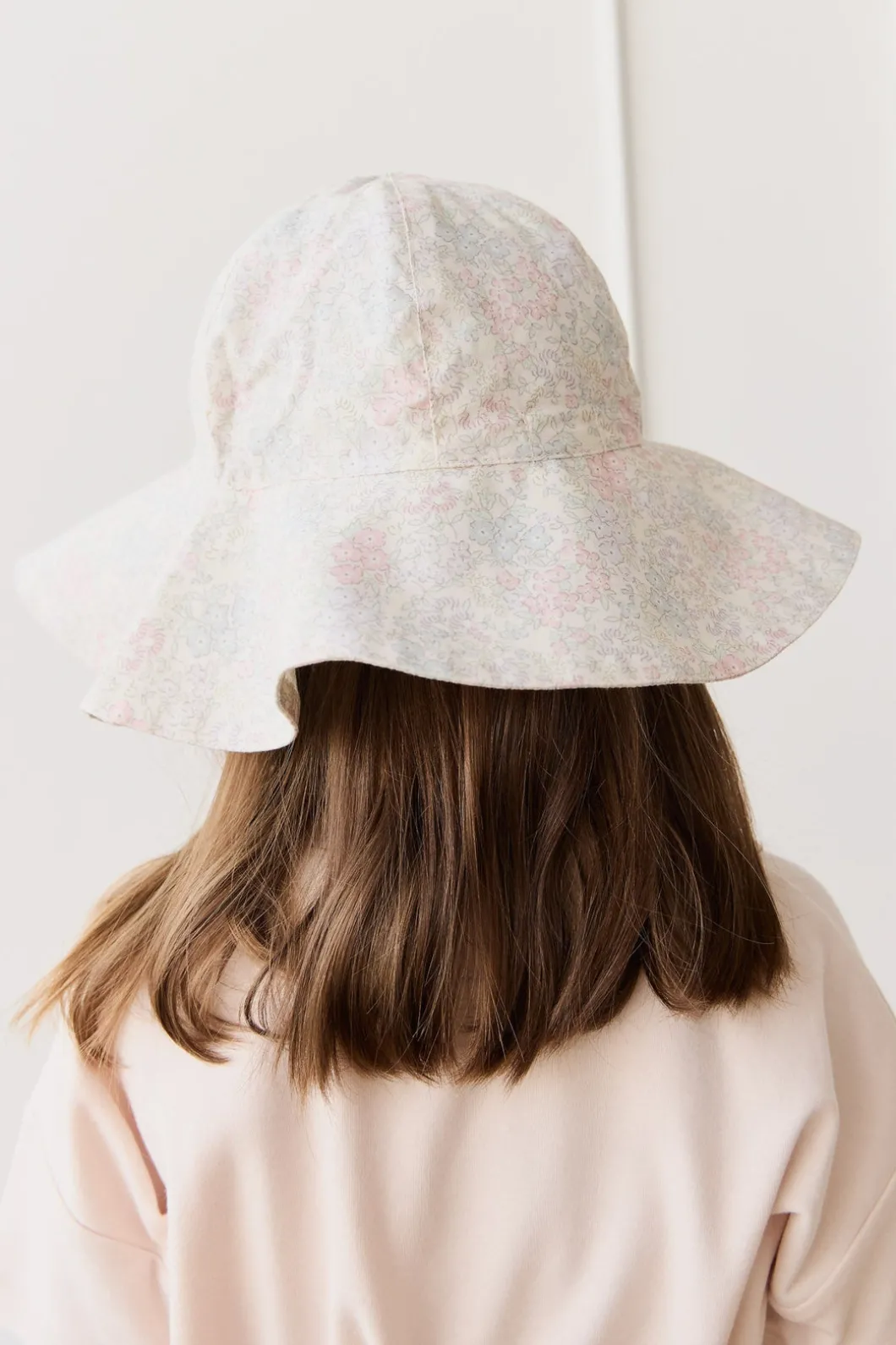 Organic Cotton Noelle Hat - Azra Slightly Pink