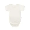 Organic Cotton Olsen Tee Bodysuit - Buttermilk
