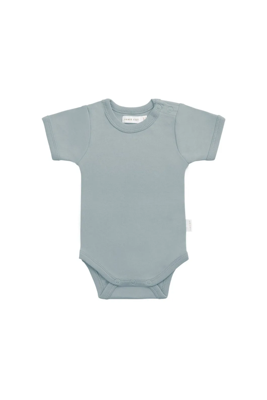 Organic Cotton Olsen Tee Bodysuit - Pond