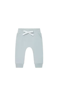 Organic Cotton Palmer Track Pant - Droplet