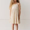 Organic Cotton Quinn Dress - Rosalie Field Blush