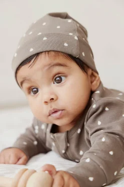 Organic Cotton Reese Beanie - Pears Thyme
