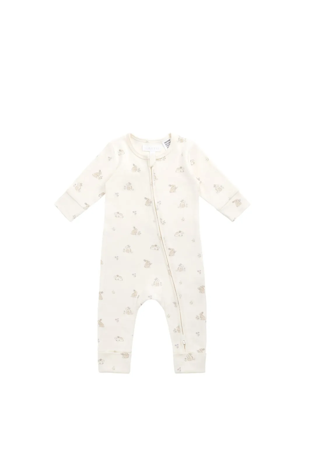 Organic Cotton Reese Zip Onepiece - Pennys Baby Friends