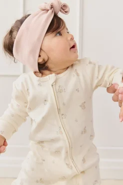 Organic Cotton Reese Zip Onepiece - Pennys Baby Friends