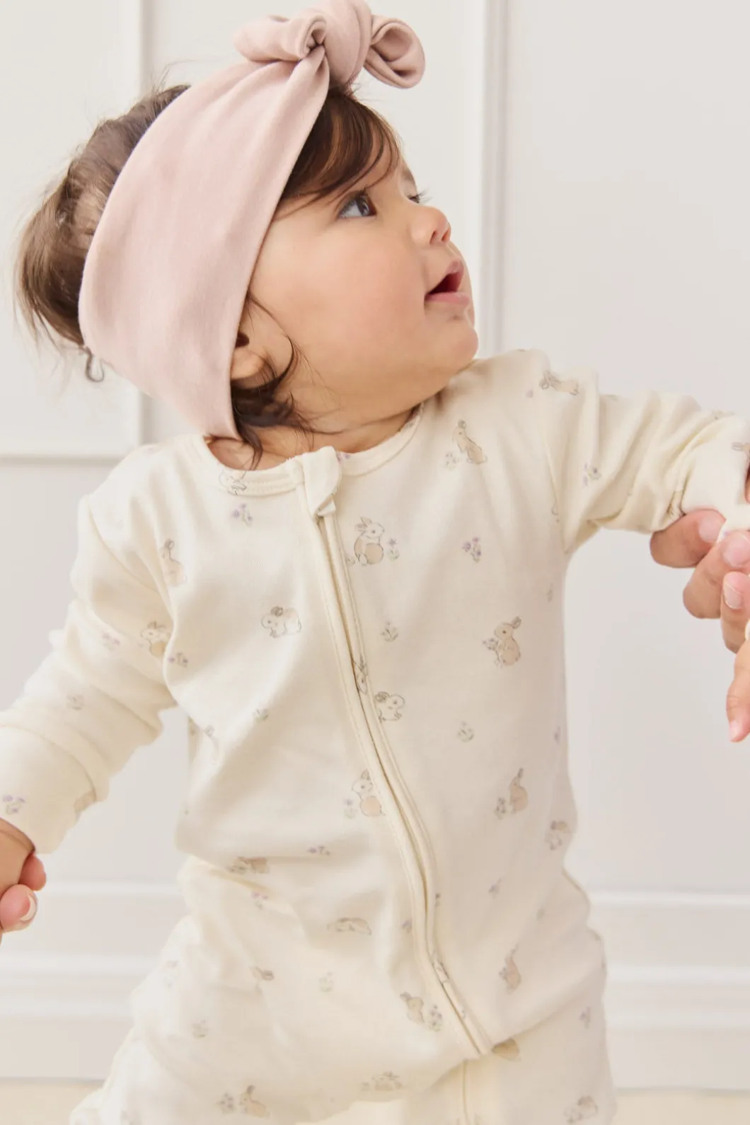 Organic Cotton Reese Zip Onepiece - Pennys Baby Friends
