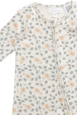 Organic Cotton Reese Zip Onepiece - Freddie Fox