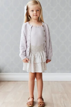 Organic Cotton Samantha Skirt - Fifi Lilac