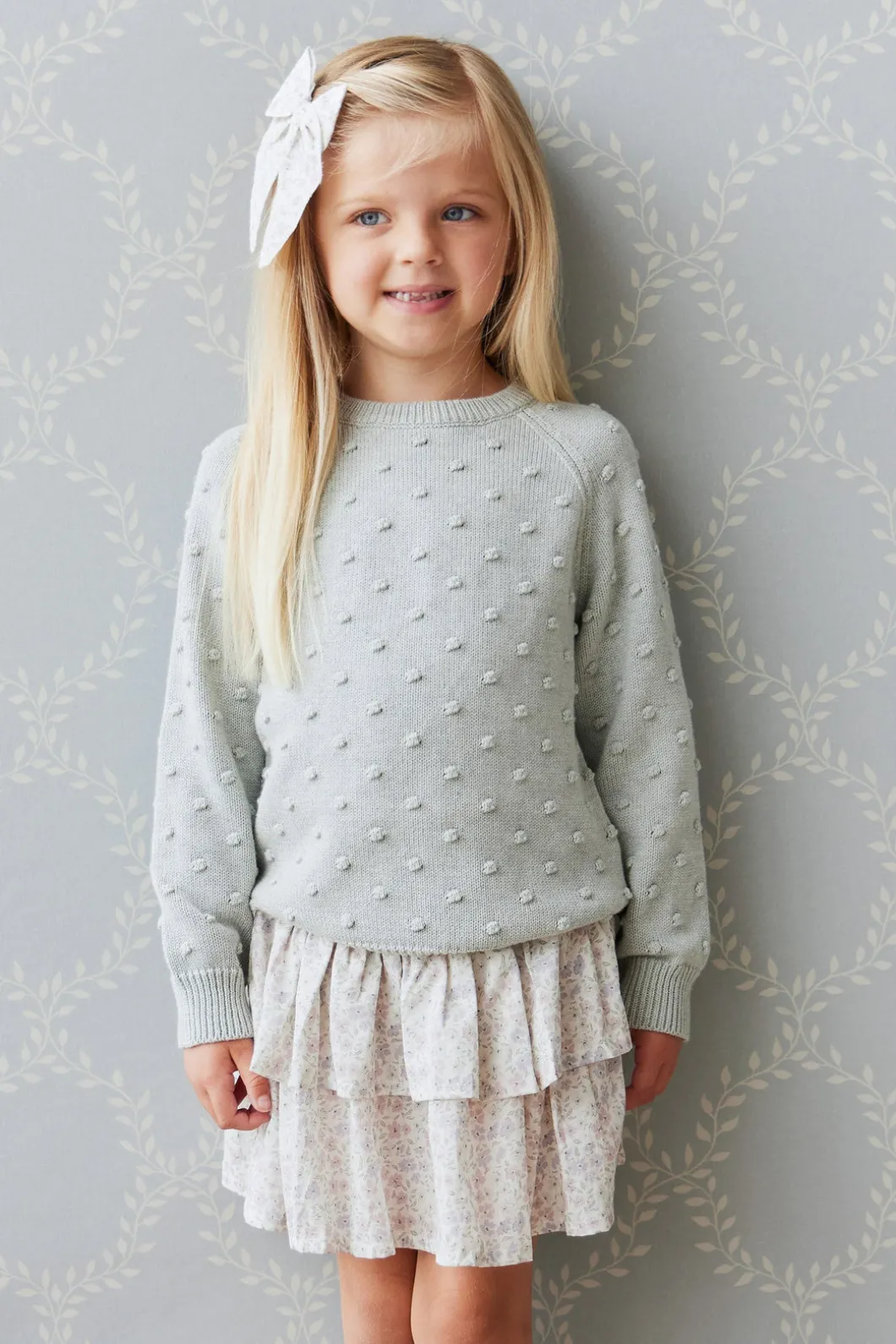 Organic Cotton Samantha Skirt - Fifi Lilac