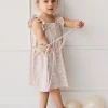 Organic Cotton Sienna Dress - Amber Floral Lilac Ash