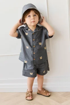 Organic Cotton Silas Shirt - Bobby Bears Shadow