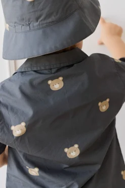 Organic Cotton Silas Shirt - Bobby Bears Shadow