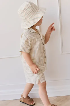 Organic Cotton Silas Short - Vacation Stripe