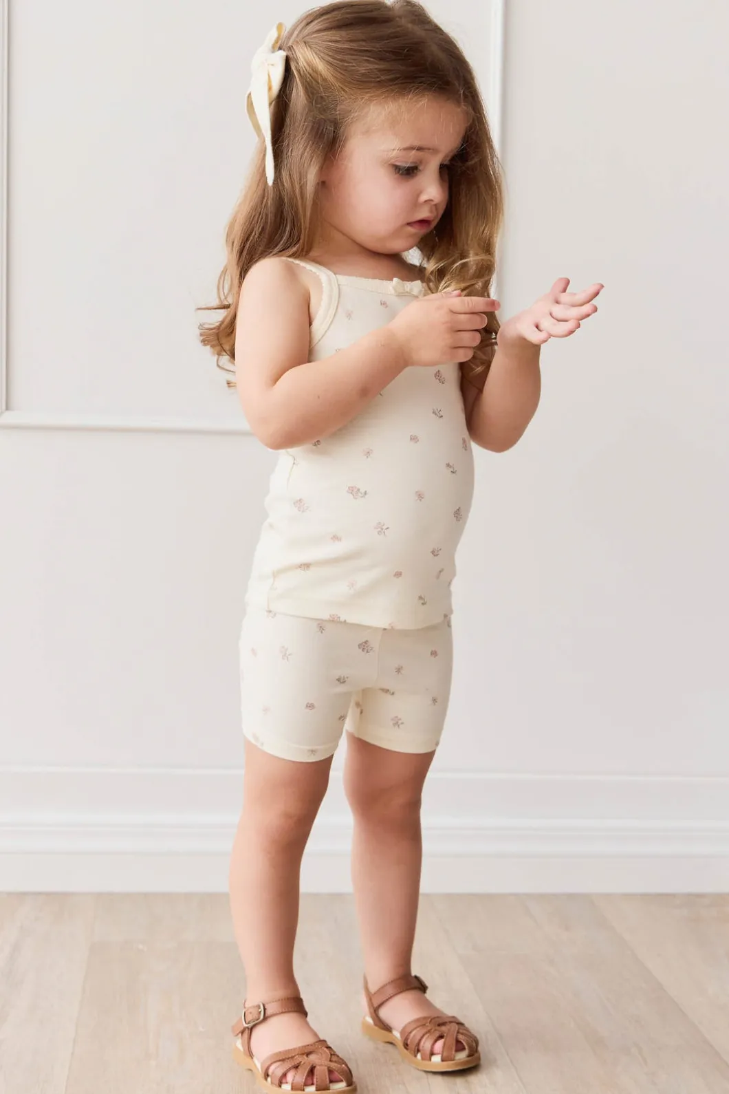 Organic Cotton Singlet - Meredith Egret