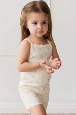 Organic Cotton Singlet - Meredith Egret