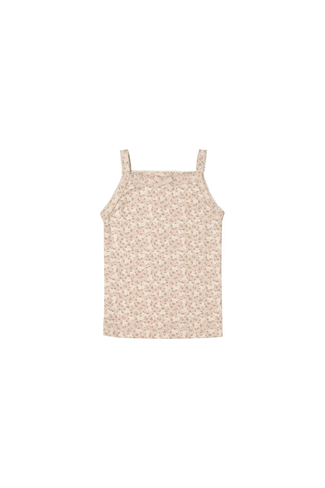 Organic Cotton Singlet - Rosalie Fields