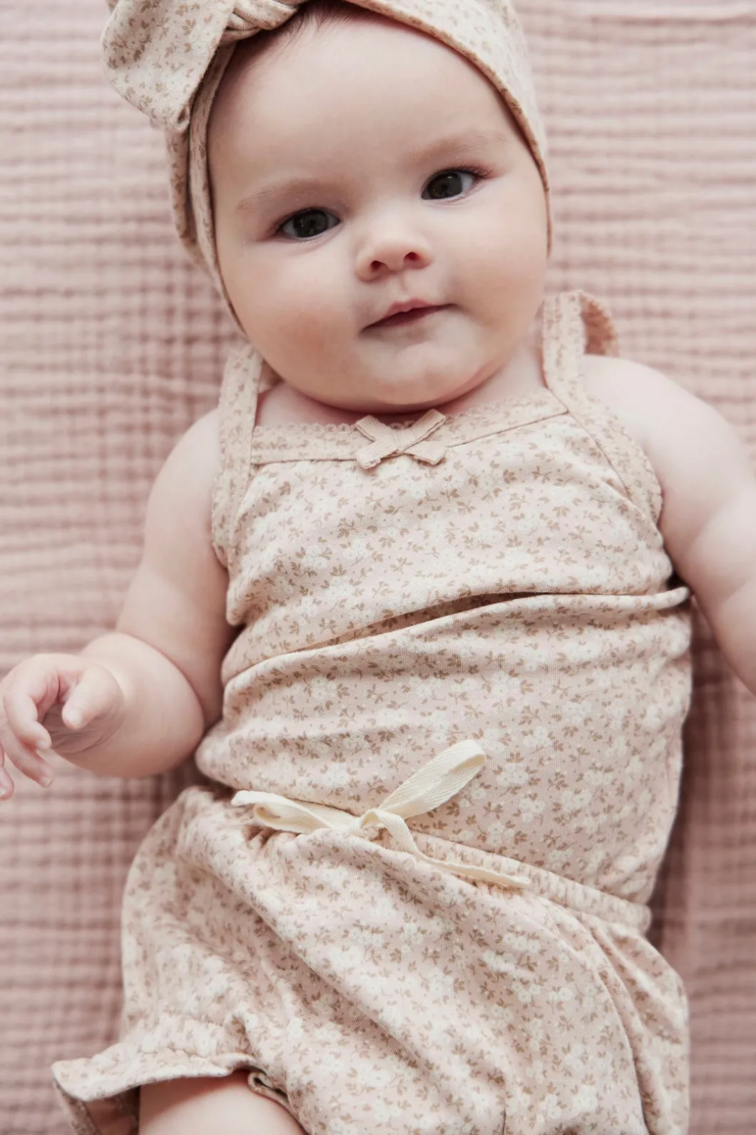 Organic Cotton Singlet - Rosalie Fields