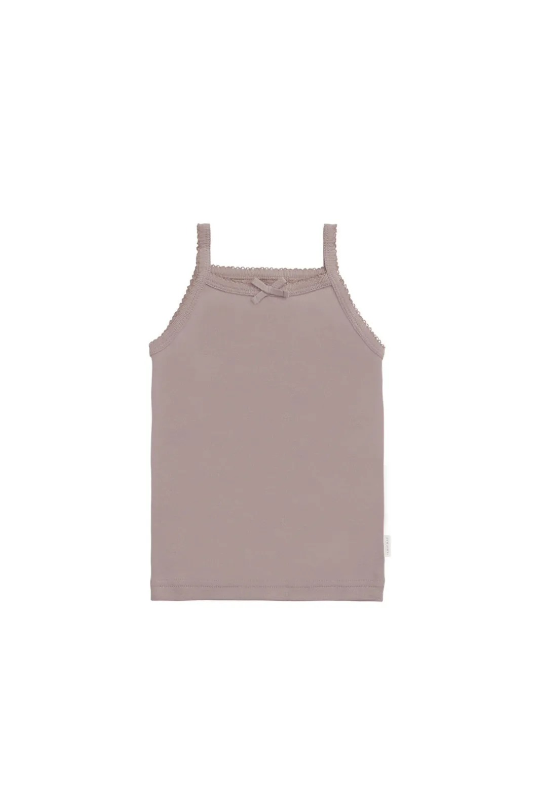 Organic Cotton Singlet - Softest Mauve