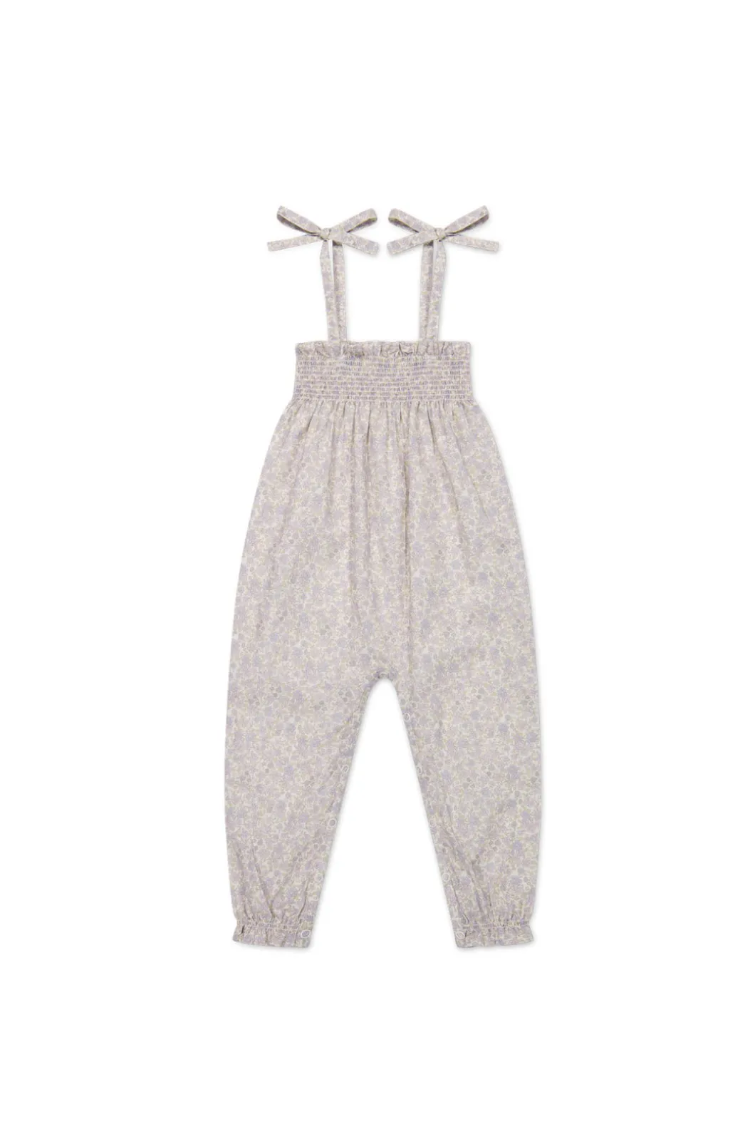 Organic Cotton Summer Playsuit - Chloe Lavender