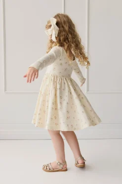 Organic Cotton Tallulah Dress - Emilia Egret