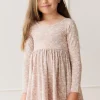 Organic Cotton Tallulah Dress - Chloe Mauve