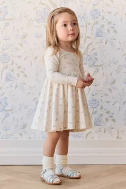 Organic Cotton Tallulah Dress - Thelma Orchid