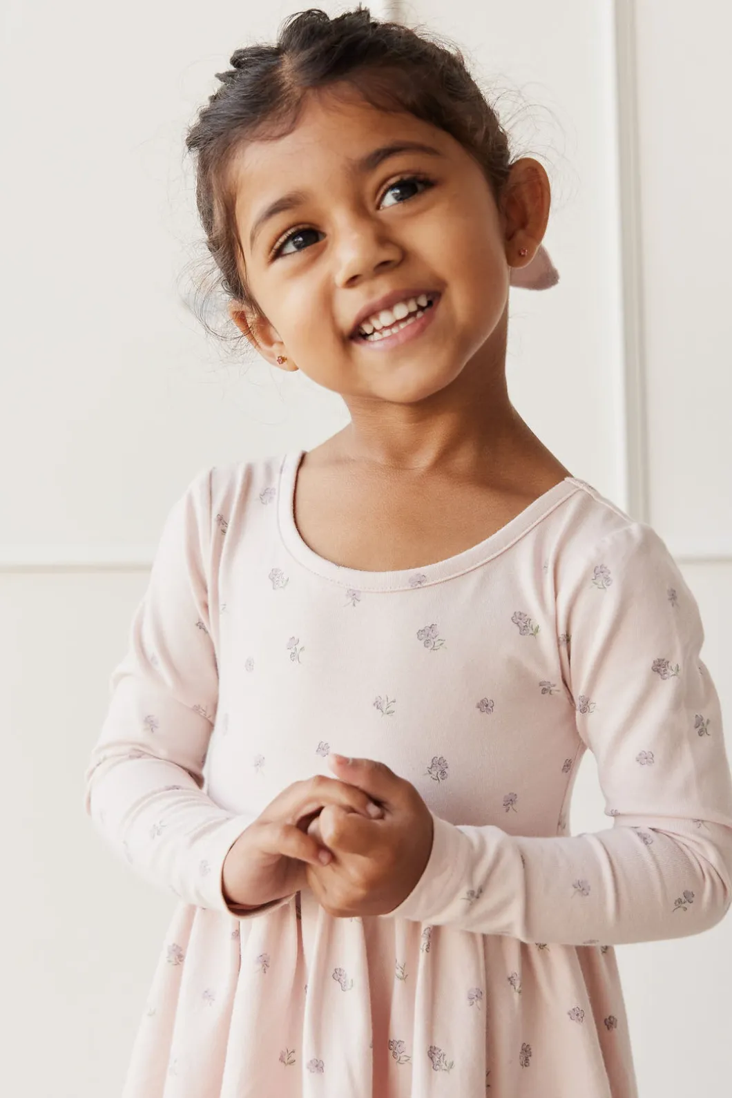 Organic Cotton Tallulah Dress - Meredith Violet