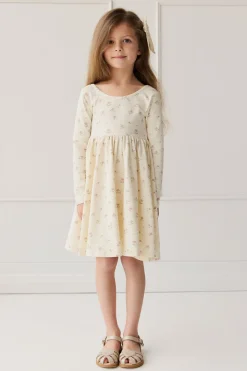 Organic Cotton Tallulah Dress - Emilia Egret