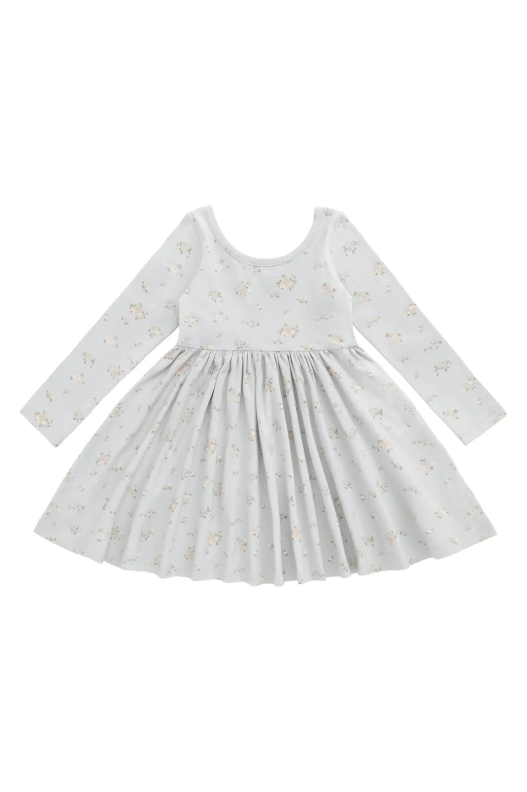 Organic Cotton Tallulah Dress - Petite Fleur Blue