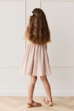 Organic Cotton Tallulah Dress - Chloe Mauve