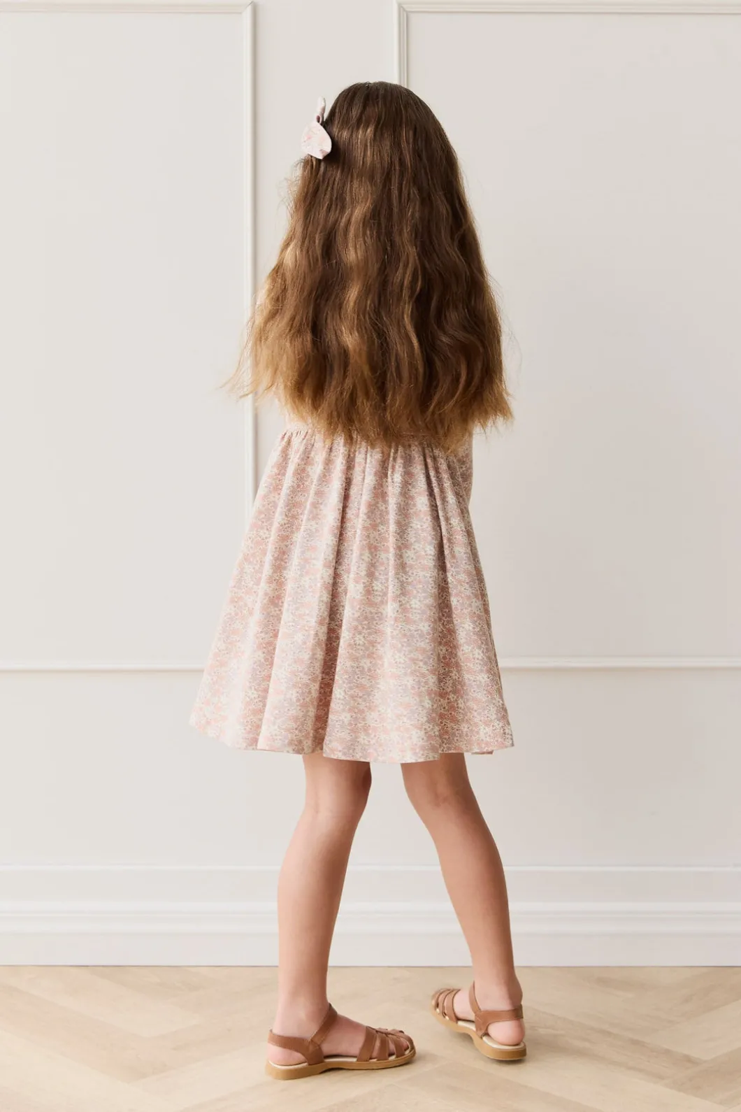 Organic Cotton Tallulah Dress - Chloe Mauve