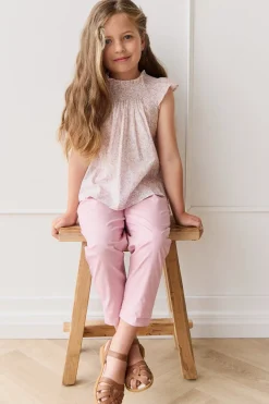 Organic Cotton Tamara Top - Chloe Mauve