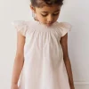 Organic Cotton Tamara Top - Mini Woven Gingham Violet
