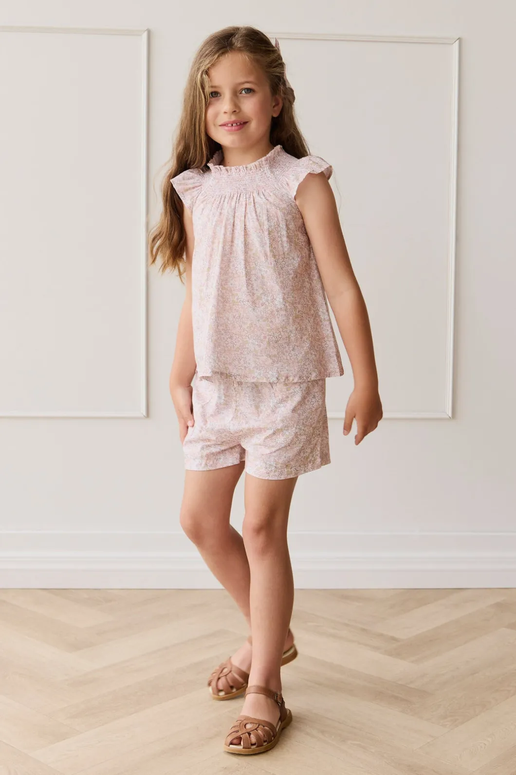 Organic Cotton Tamara Top - Chloe Mauve