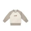 Organic Cotton Tao Sweatshirt - Vintage Taupe Cosy Basil