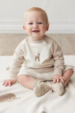 Organic Cotton Tao Sweatshirt - Fable Deer Cloud