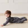 Organic Cotton Tao Sweatshirt Onepiece - Bobby Berries Shadow