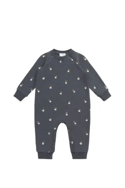 Organic Cotton Tao Sweatshirt Onepiece - Bobby Berries Shadow