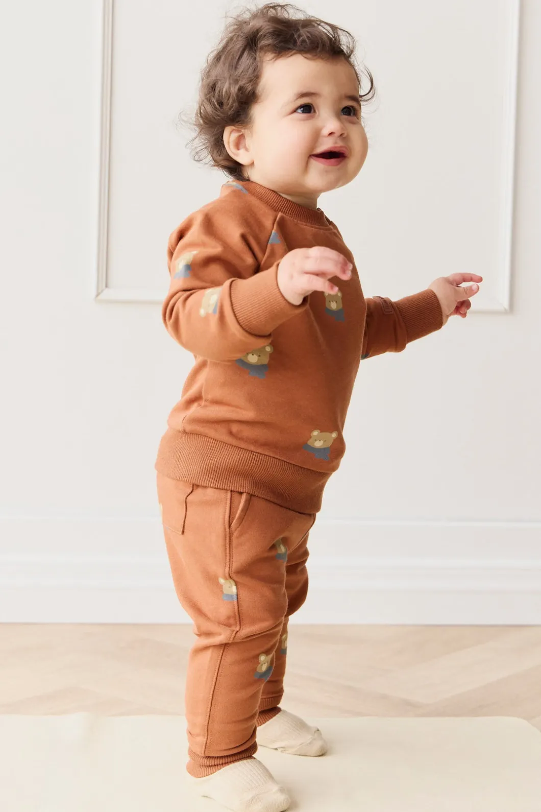 Organic Cotton Tao Sweatshirt - Cosy Bobbie Ginger