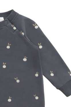 Organic Cotton Tao Sweatshirt Onepiece - Bobby Berries Shadow