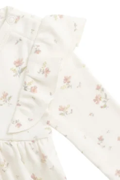 Organic Cotton Vivienne Playsuit - Emilia Egret