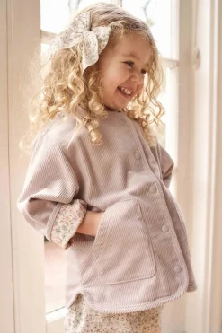 Organic Cotton Voile Bow - Fifi Violet