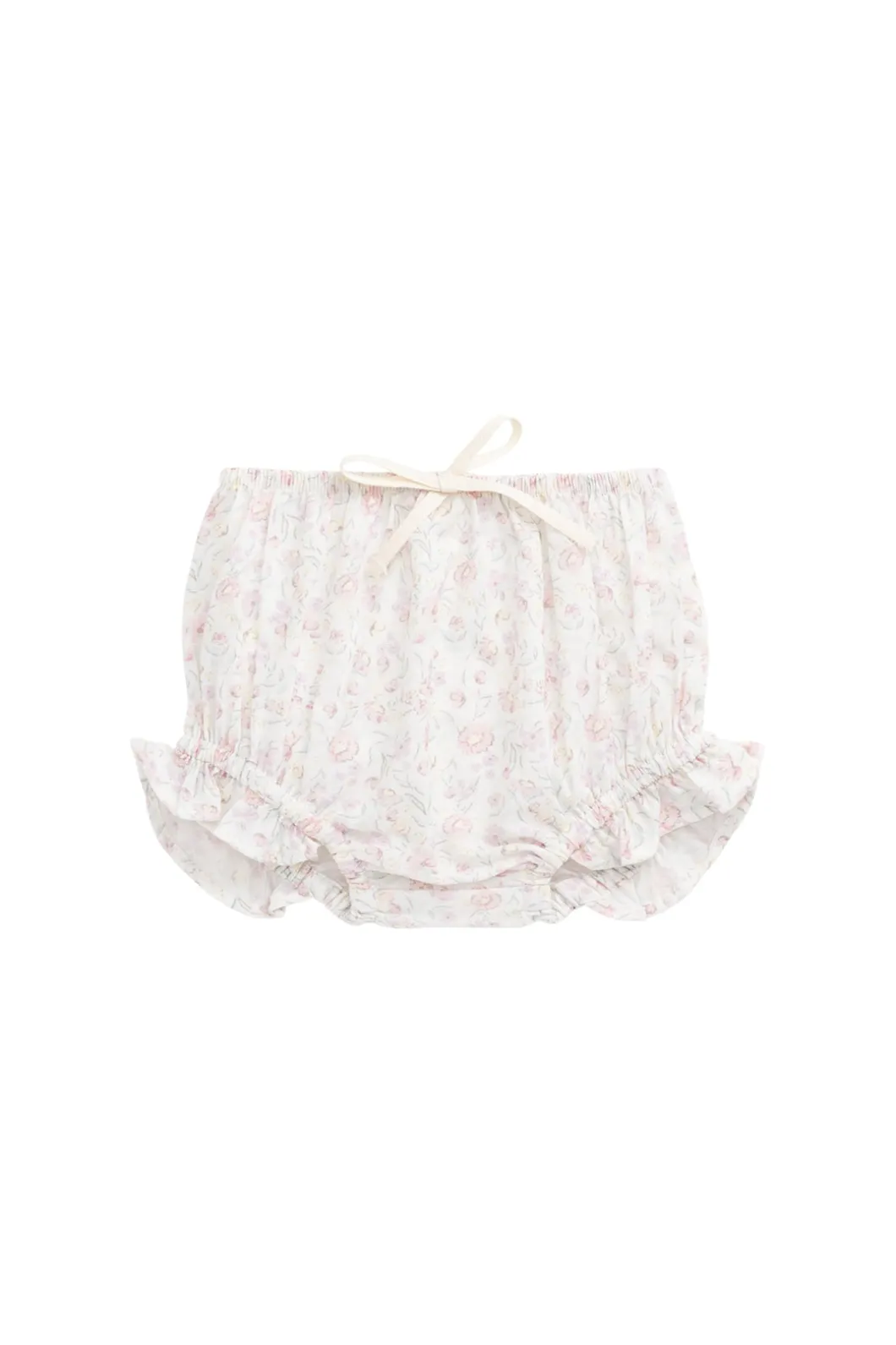 Organic Cotton Voile Frill Bloomer - Grace Floral