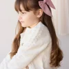 Organic Cotton Woven Bow - Flora