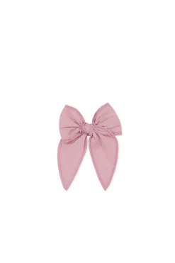 Organic Cotton Woven Bow - Flora