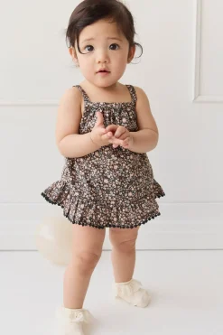 Organic Cotton Zoe Top - Winter Moonless Night
